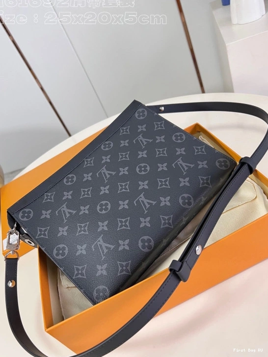 First bags ru reviews Pouch-25*20*5.5CM Toiletry LOUIS Monogram VUITTON 0802